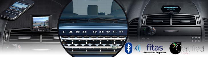 Land Rover Bluetooth Hands-Free Car Kits